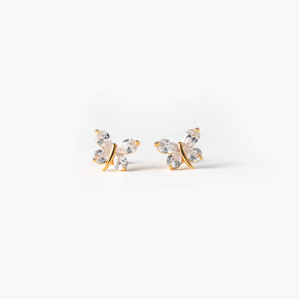 Fiona Butterfly Stud Earrings