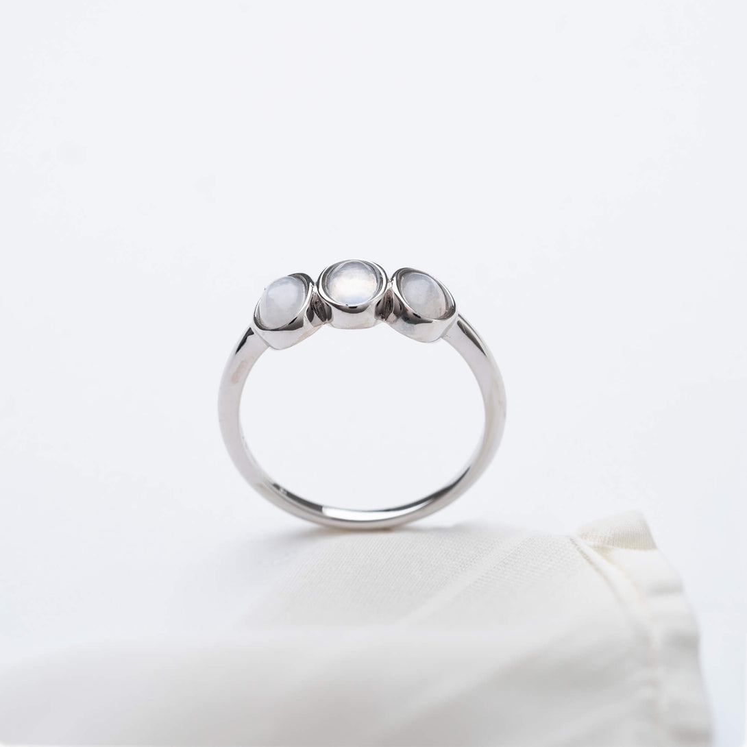 elysia silver moonstone ring lifestyle linen