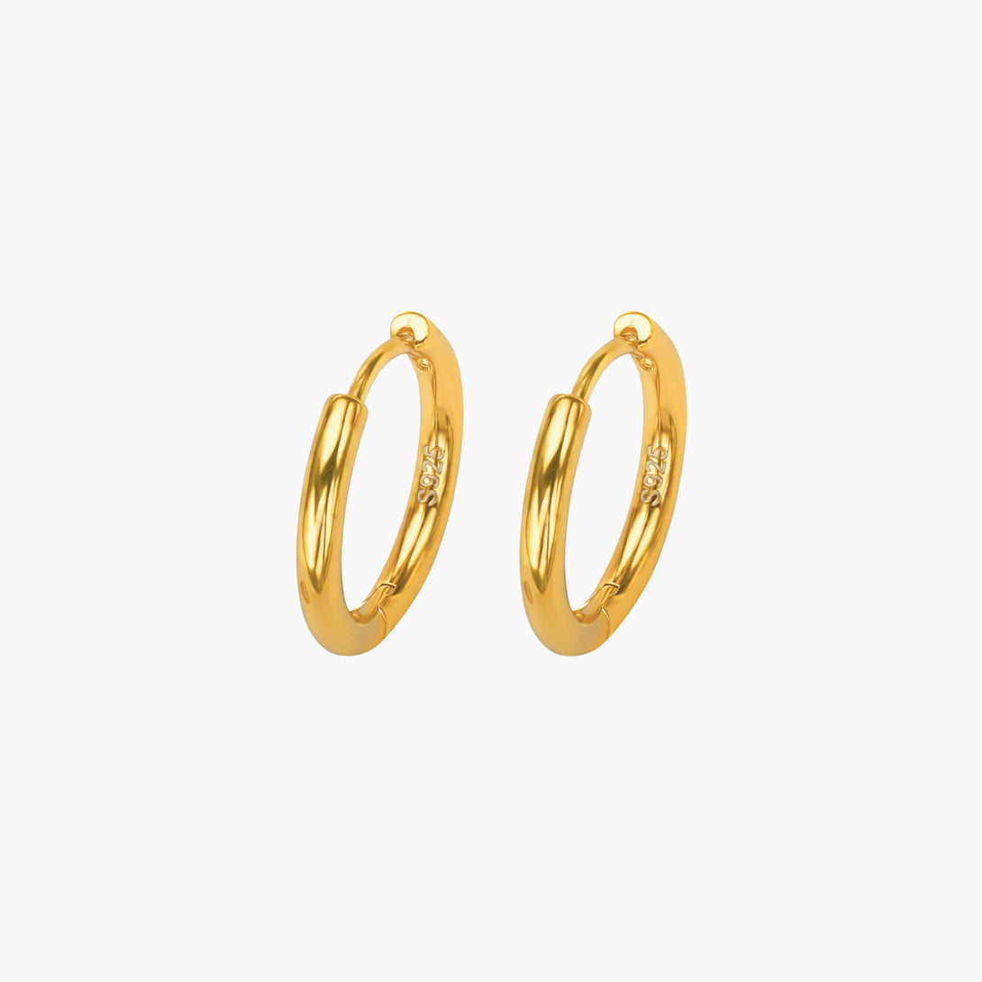 ori small gold hoop earrings